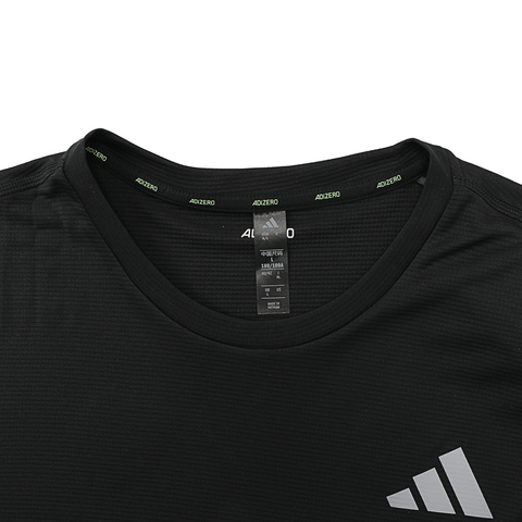 adidas阿迪达斯2024男子ADIZERO HE T M针织无领长TJD1742