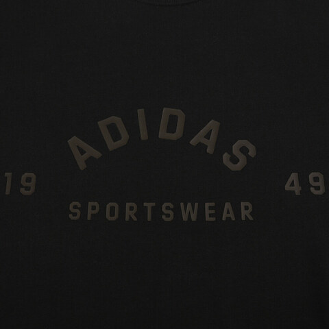 adidas阿迪达斯2025男子ST FL LOGO SWT针织无帽卫衣JL6063