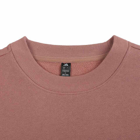 adidas阿迪达斯2025男子ST FL LOGO SWT针织无帽卫衣JL6065