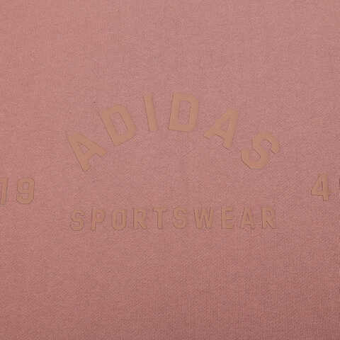 adidas阿迪达斯2025男子ST FL LOGO SWT针织无帽卫衣JL6065