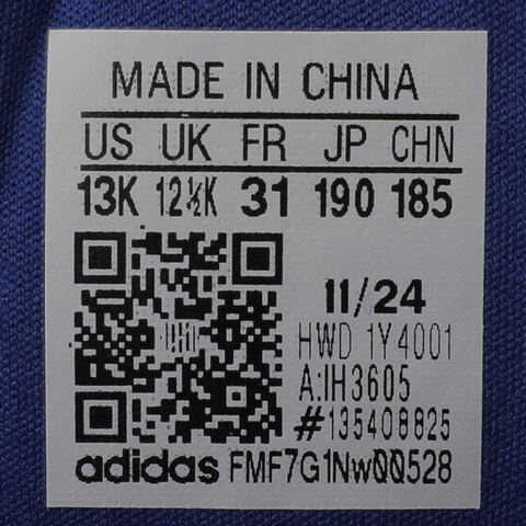 adidas阿迪达斯2025男小童DURAMO SL2 BOA K跑步常规IH3605