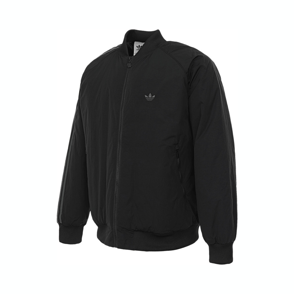 Adidas Original阿迪三叶草2025男子OS BOMBER薄棉服JC7546