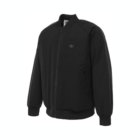 Adidas Original阿迪三叶草2025男子OS BOMBER薄棉服JC7546