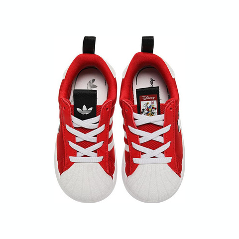 adidas kids阿迪达斯小童2025女婴童ADIFOM SUPERSTAR 360 I三叶草童装JH5180