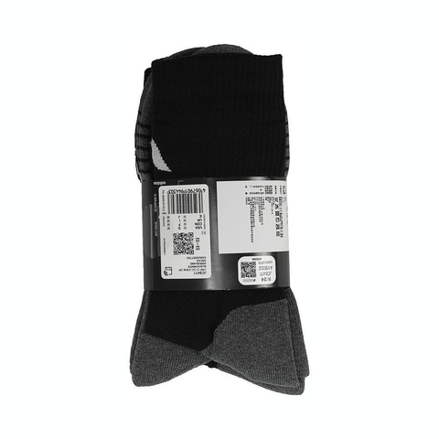 adidas阿迪达斯2025中性PRF C CC CRW 3P长袜优惠装JC6411