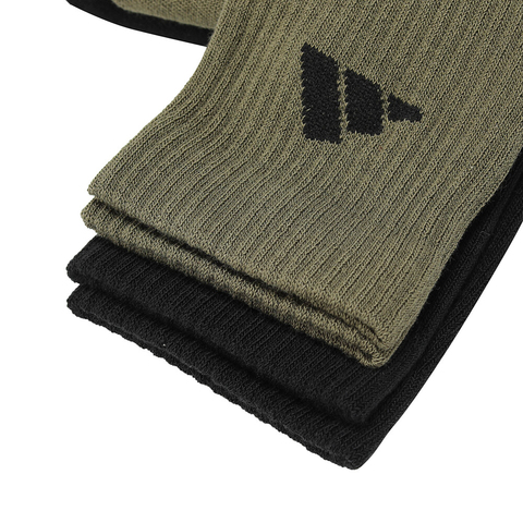 adidas阿迪达斯2025中性NEW LT CREW 2PP中袜优惠装JX5055