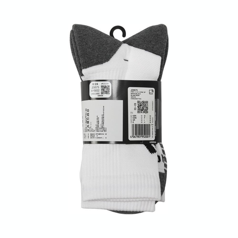 adidas阿迪达斯2025中性PRF C CC CRW 3P长袜优惠装JD9575