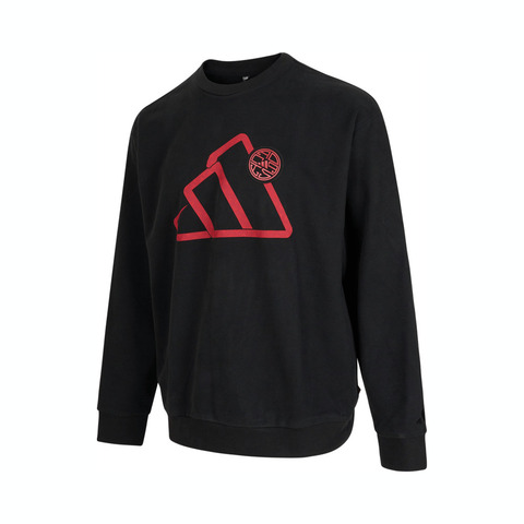 adidas阿迪达斯2024男子CM DK CREW针织无帽卫衣JM1002