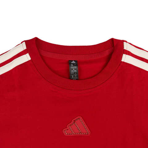 adidas阿迪达斯2024女子CW SS TEE针织无领短TJM8836