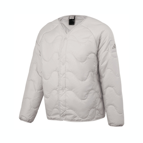 adidas阿迪达斯2025男子NUGANIC INS JKT薄棉服JD1096