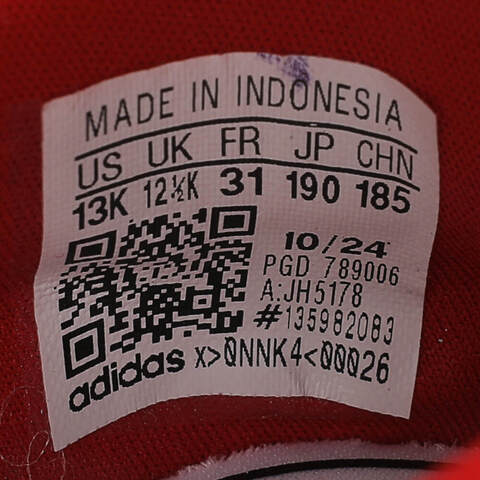 adidas Originals阿迪三叶草2025女小童ADIFOM SUPERSTAR 360 C三叶草童装JH5178