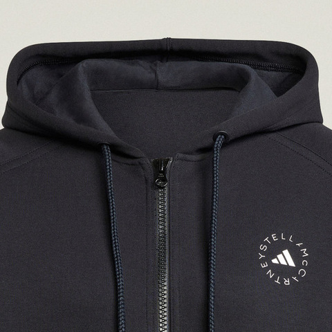 adidas阿迪达斯2025女子aSMC FZ HOODIE针织连帽外套JF6337