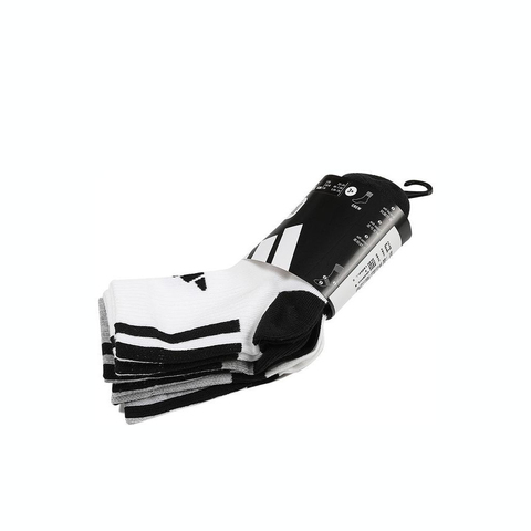 adidas阿迪达斯2025男大童KIDS CRW 3PP中袜优惠装JN3855