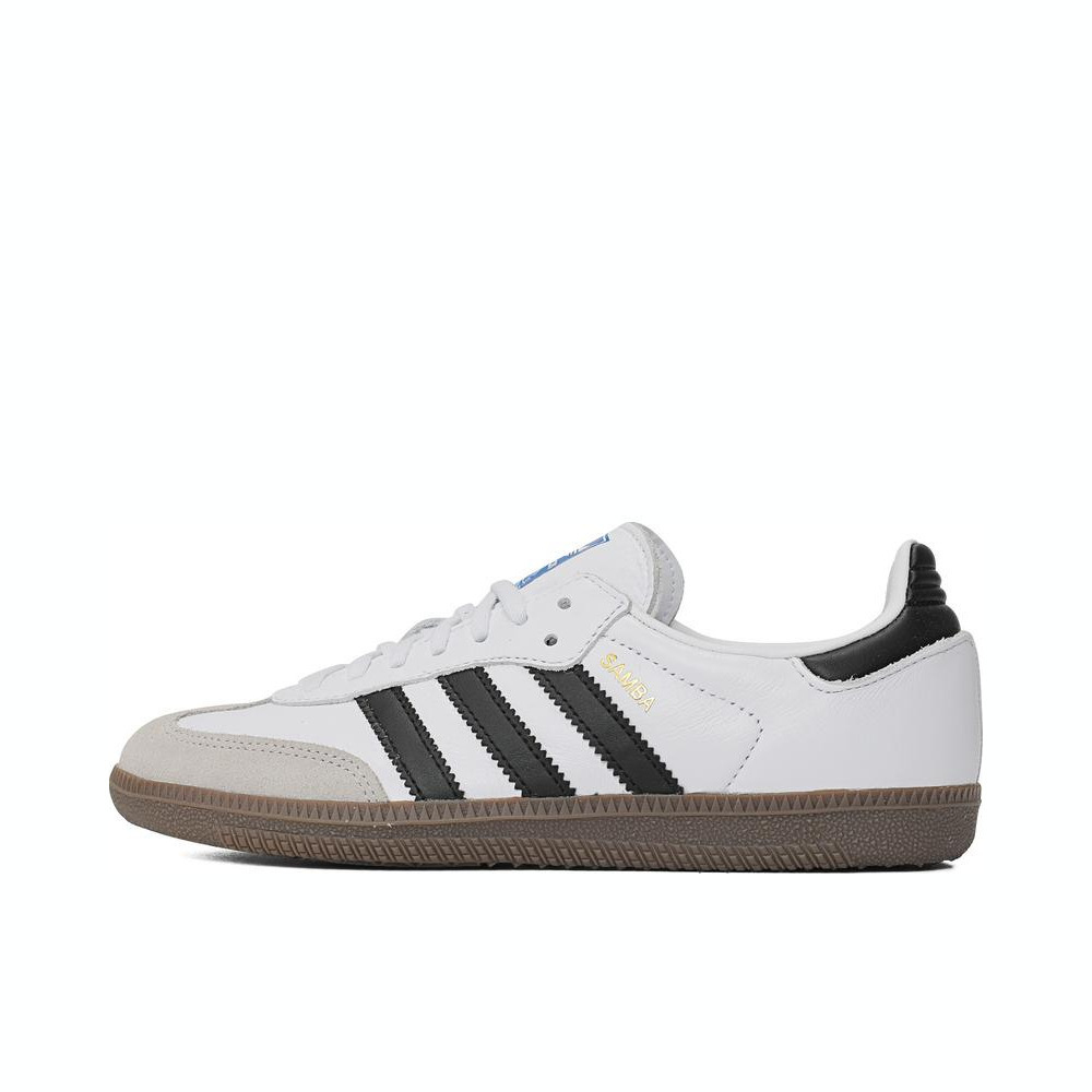 adidas Originals阿迪三叶草2025男大童SAMBA OG J三叶草童装JQ4112