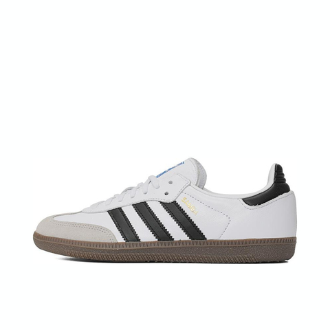 adidas Originals阿迪三叶草2025男大童SAMBA OG J三叶草童装JQ4112