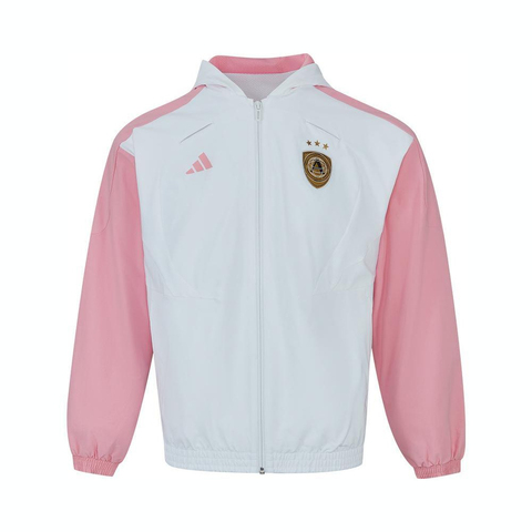 adidas阿迪达斯2025女大童JK WV JKT梭织连帽外套JN1732