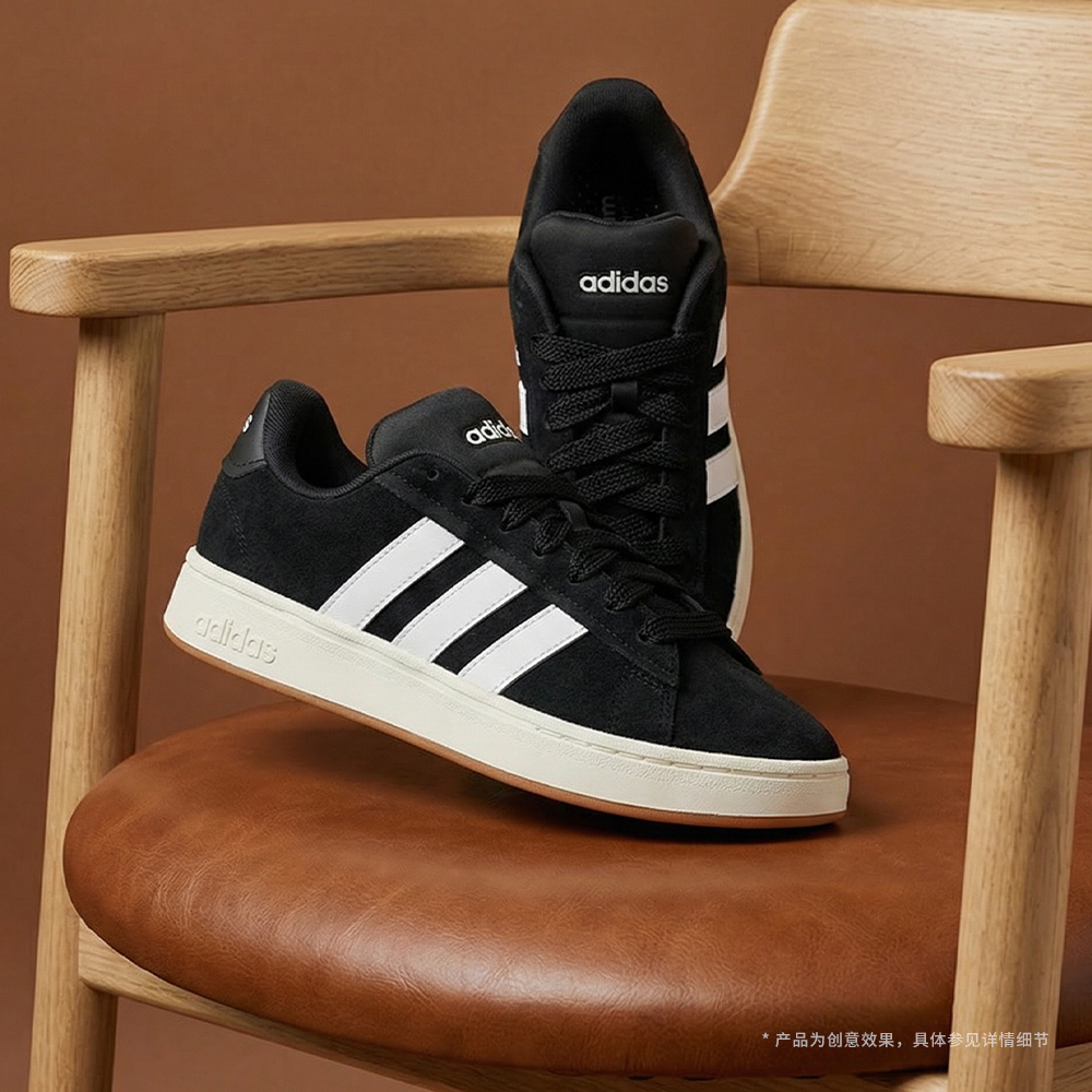 adidas阿迪达斯2025中性GRAND COURT ALPHA 00sSPW FTW-网球JR0543