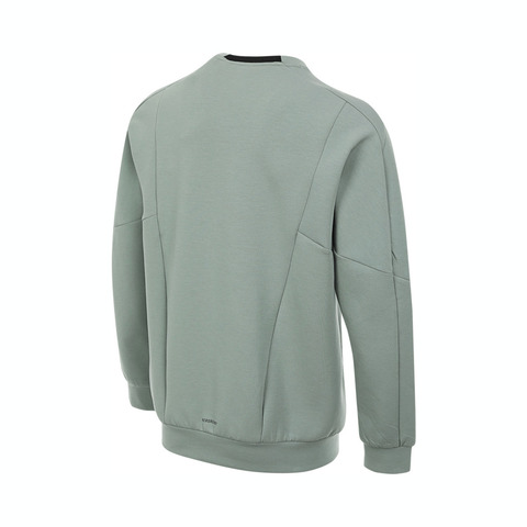 adidas阿迪达斯2025男子D4T CREW SWEATS针织无帽卫衣JI8166