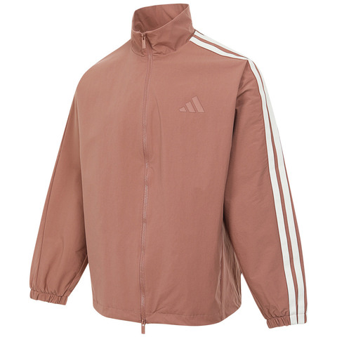 adidas阿迪达斯2025男子ST 3ST WV TT梭织无帽外套JL6093