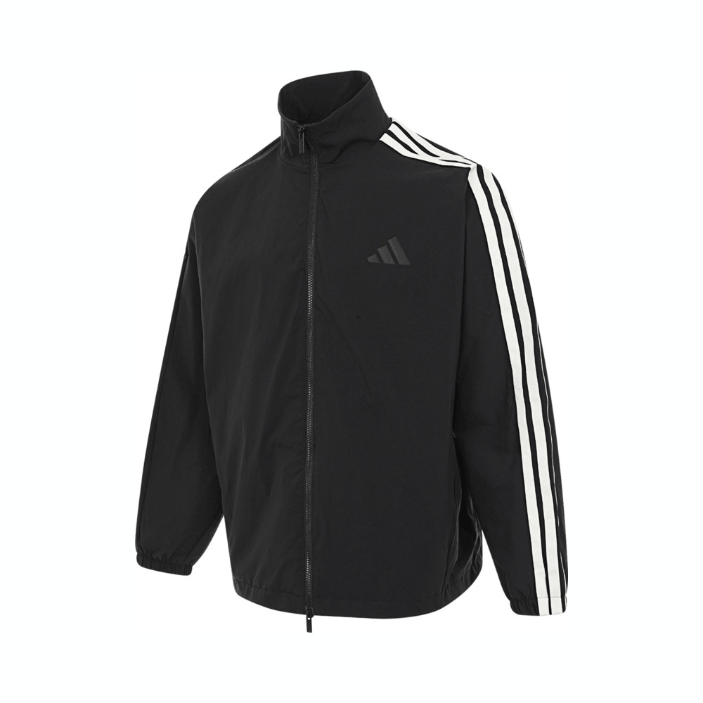 adidas阿迪达斯2025男子ST 3ST WV TT梭织无帽外套JL6091