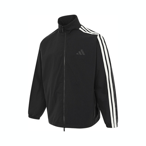adidas阿迪达斯2025男子ST 3ST WV TT梭织无帽外套JL6091