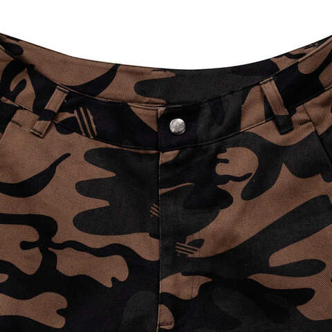 adidas阿迪达斯2025女子CAMO CARGO梭织长裤JI5741