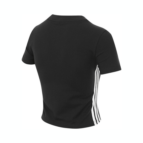 adidas阿迪达斯2025女子W 3S SJ BABY T针织无领短TJY8570