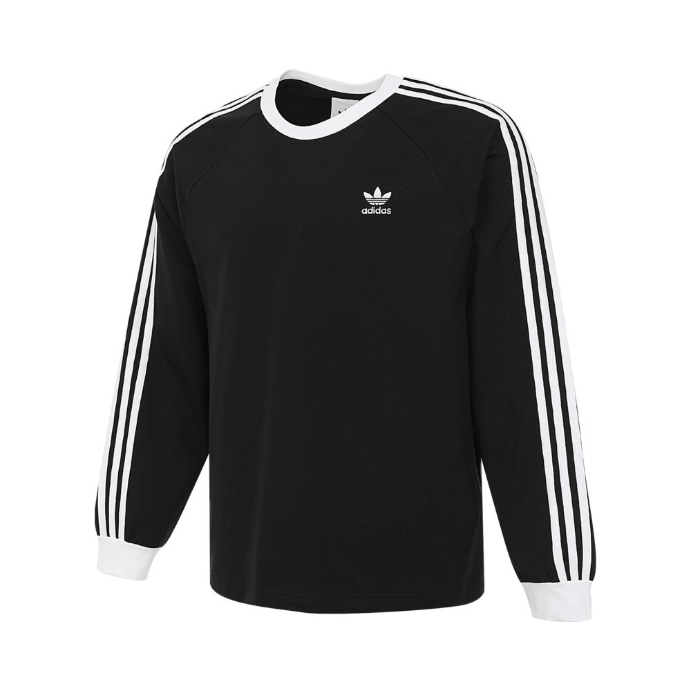 adidas阿迪达斯2025男子CLASSIC LS TEE针织无领长TKE5824