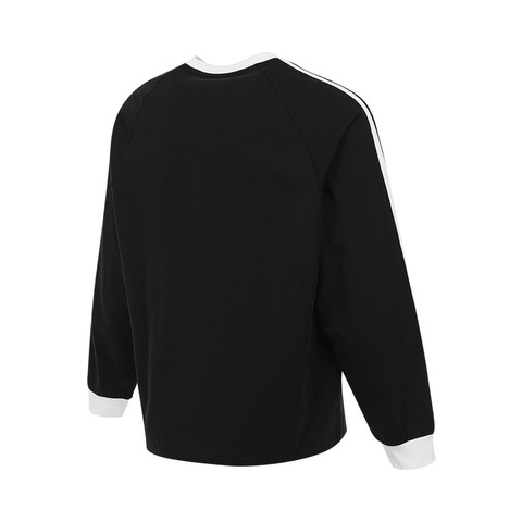 adidas阿迪达斯2025男子CLASSIC LS TEE针织无领长TKE5824