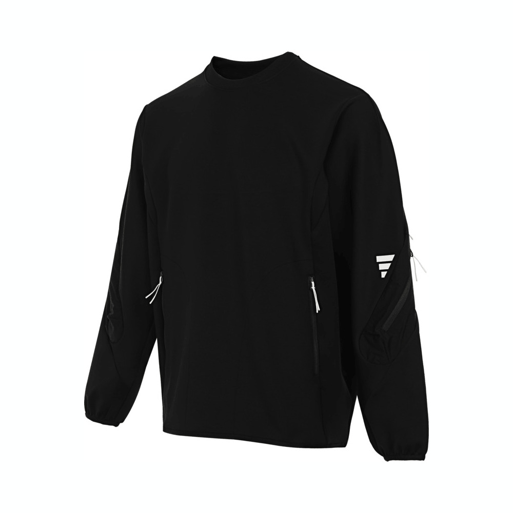 adidas阿迪达斯2025中性FUSTL KU CREW针织无帽卫衣JM8630