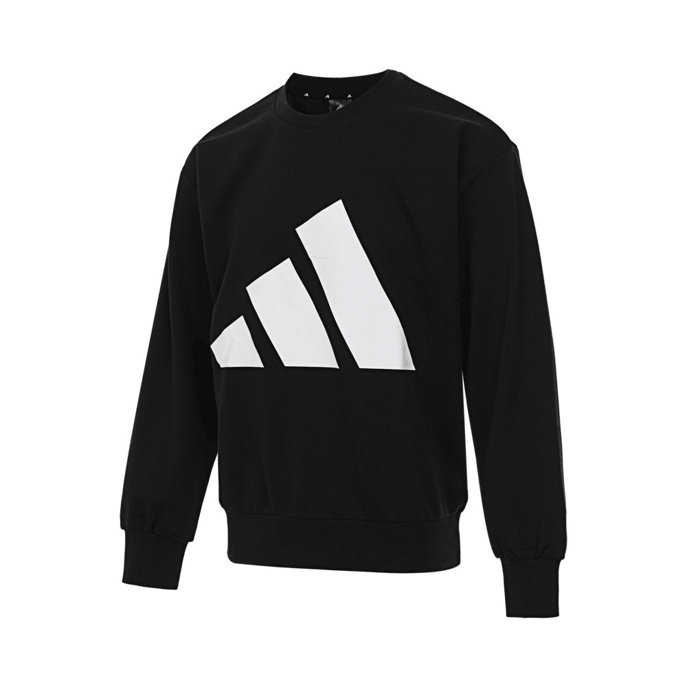 adidas阿迪达斯2025男子M BL FT SWT针织无帽卫衣JE8949