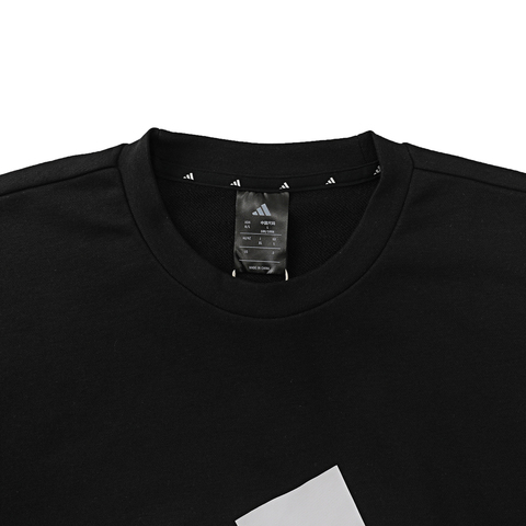 adidas阿迪达斯2025男子M BL FT SWT针织无帽卫衣JE8949