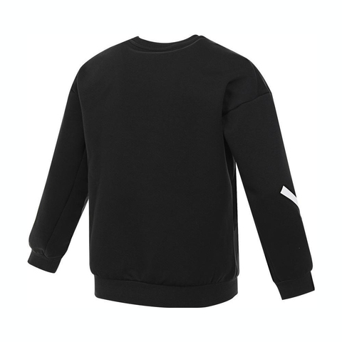 adidas阿迪达斯2025男大童J ZNE.SWEAT针织无帽卫衣JJ4854