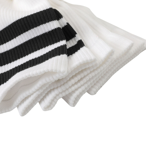 adidas阿迪达斯2025中性LOGO PACK 3PP中袜优惠装JI6316