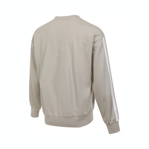 adidas阿迪达斯2025男子M 3S FT SWT针织无帽卫衣JE6377