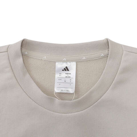 adidas阿迪达斯2025男子M 3S FT SWT针织无帽卫衣JE6377