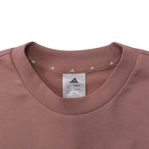 adidas阿迪达斯2025男子M SWT FT针织无帽卫衣JF3579