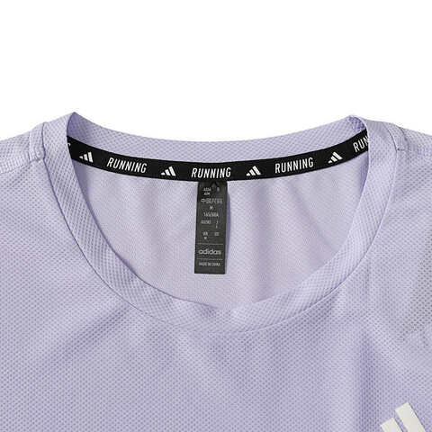 adidas阿迪达斯2025女子OTR B TEE梭织无领短TJD6435