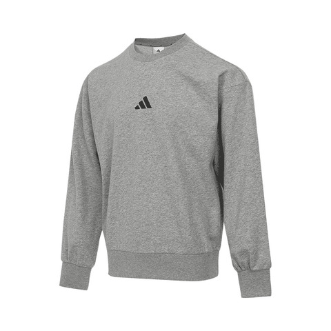 adidas阿迪达斯2025男子M FEELCOZY SWT针织无帽卫衣JE3828