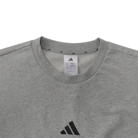 adidas阿迪达斯2025男子M FEELCOZY SWT针织无帽卫衣JE3828