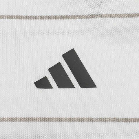 adidas阿迪达斯2025男子FI STRIPE POLO针织有领短TJL6043