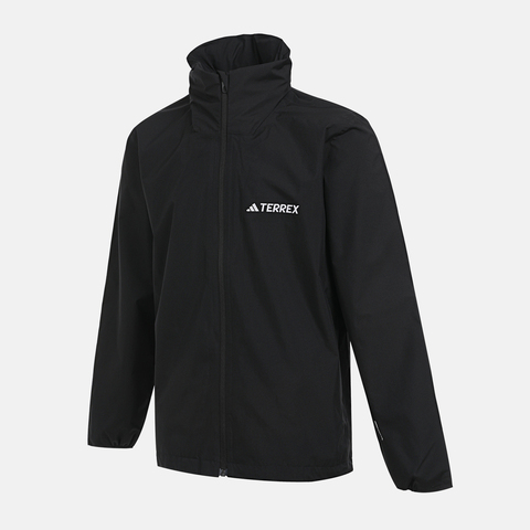 adidas阿迪达斯2025男子MT ESS 2L R JKT梭织连帽外套JM8692