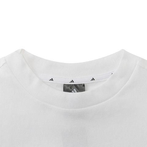 adidas阿迪达斯2025女子W FI SL BB TEE针织无领短TJE4001