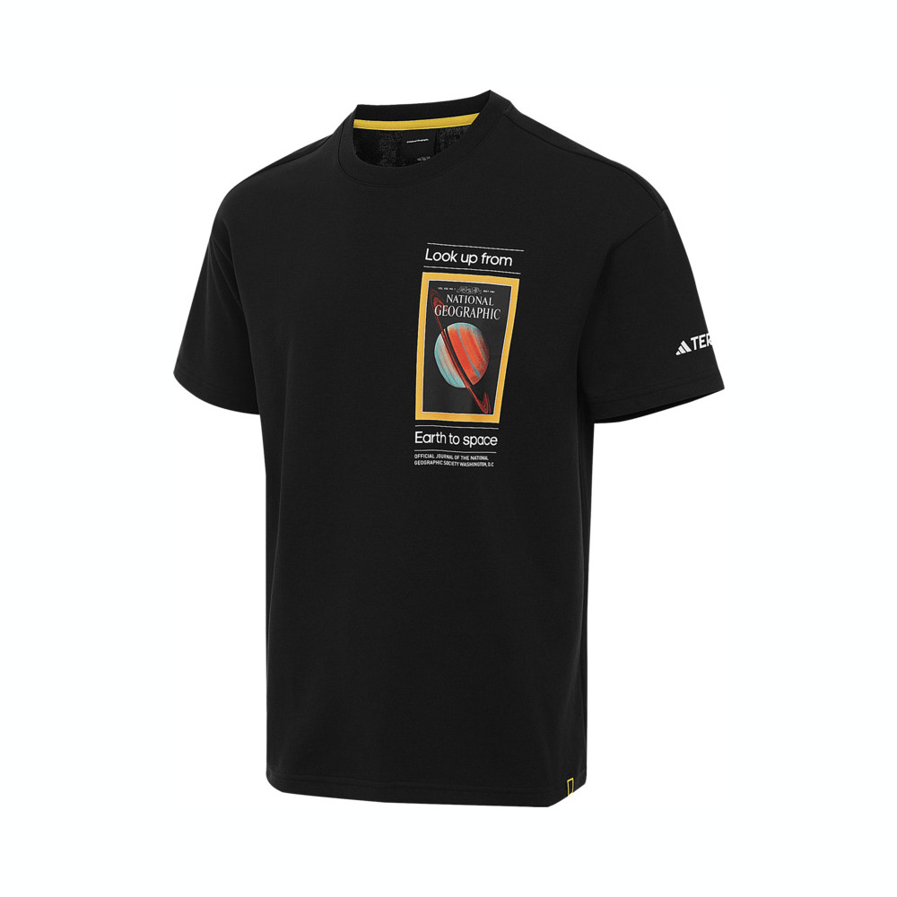 adidas阿迪达斯2025中性NG U AR F GFX T针织无领短TJD5964