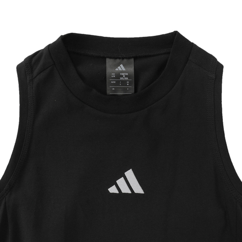 adidas阿迪达斯2025女子W 3S SJ DRE无袖连衣裙JE1208