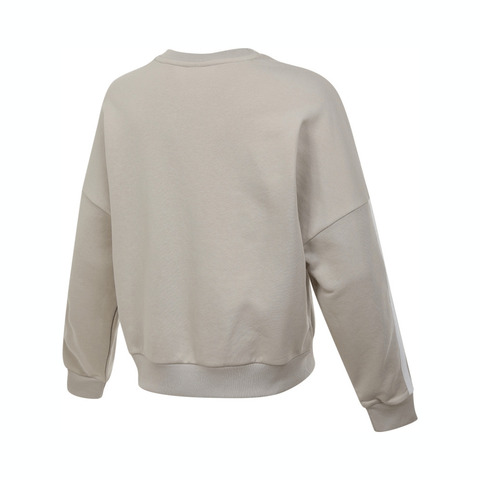 adidas阿迪达斯2025女子W 3S FT SWT针织无帽卫衣JE0014