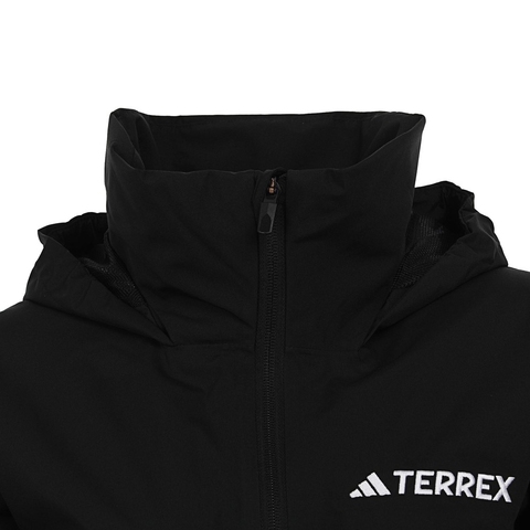 adidas阿迪达斯2025女子W MT ESS 2L R J梭织连帽外套JM8702