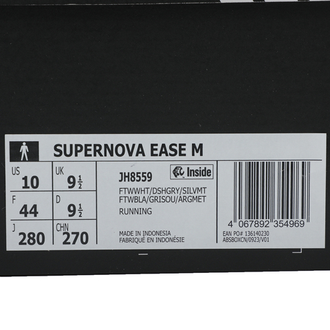 adidas阿迪达斯2025男子SUPERNOVA EASE M跑步常规JH8559