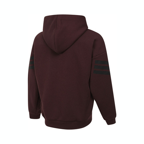 adidas阿迪达斯2025男子M FI 3S HD针织连帽卫衣JD4857