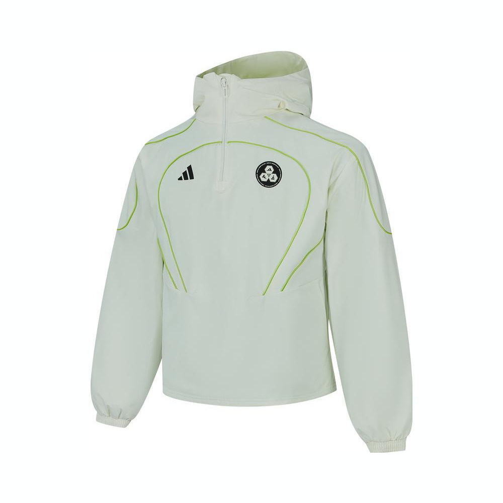 adidas阿迪达斯2025男大童JK WV ANORAK梭织连帽外套JN1740